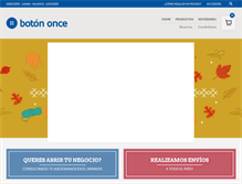 Tablet Screenshot of botononce.com.ar